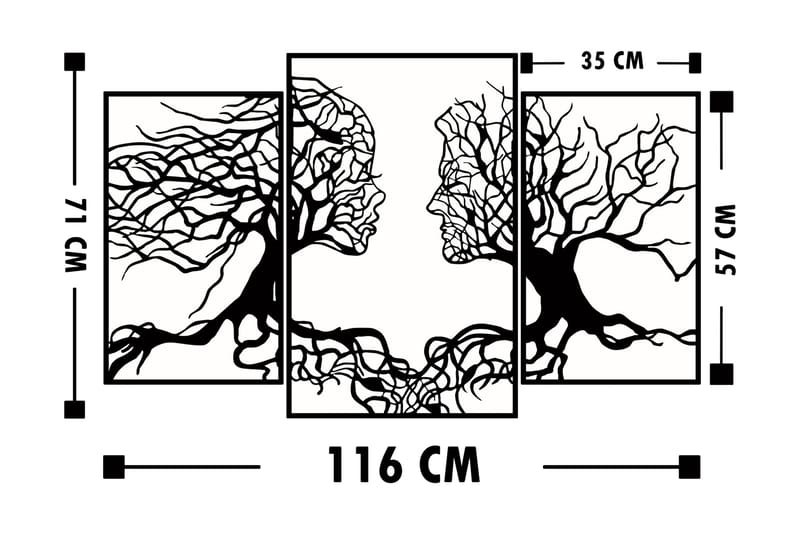 Dekoration Väggtext - Inredning - Tavlor & konst - Canvastavlor