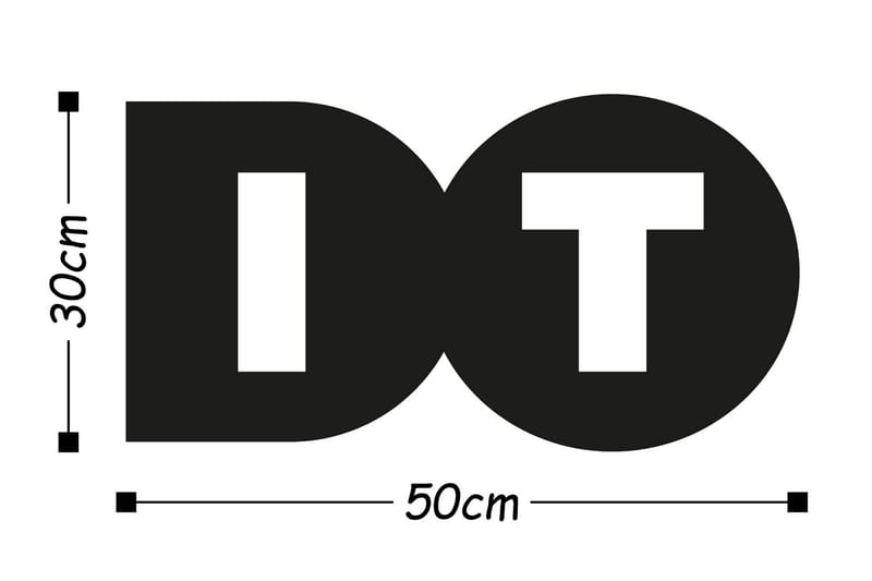 Dekoration Väggtext - Inredning - Tavlor & konst - Canvastavlor