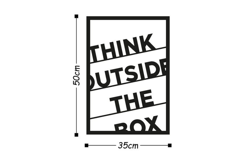 Dekoration Väggtext - Inredning - Tavlor & konst - Canvastavlor