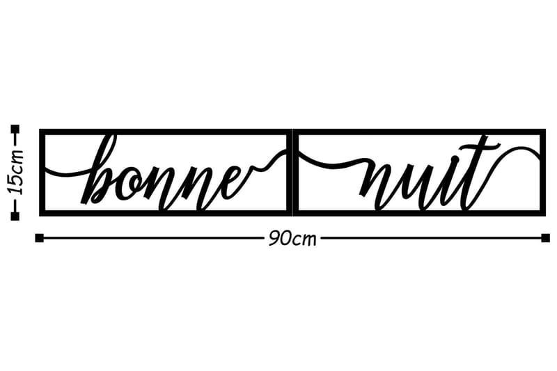 Dekoration Väggtext - Inredning - Tavlor & konst - Canvastavlor