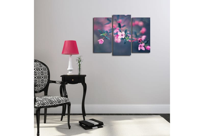 Dekorativ Canvasmålning 3 Delar - Flerfärgad - Inredning - Tavlor & konst - Canvastavlor