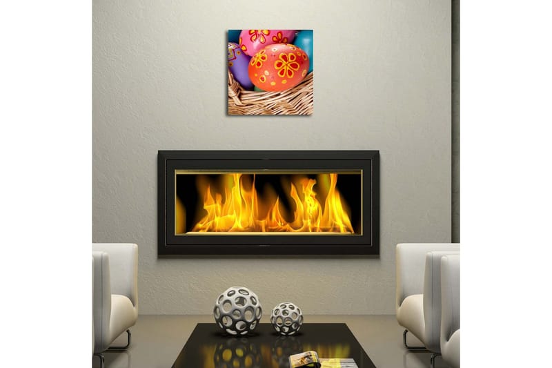 Dekorativ Canvasmålning - Flerfärgad - Inredning - Tavlor & konst - Canvastavlor