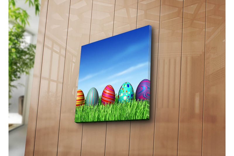 Dekorativ Canvasmålning, Flerfärgad