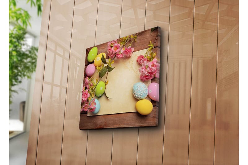 Dekorativ Canvasmålning, Flerfärgad