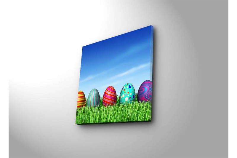 Dekorativ Canvasmålning - Flerfärgad - Inredning - Tavlor & konst - Canvastavlor