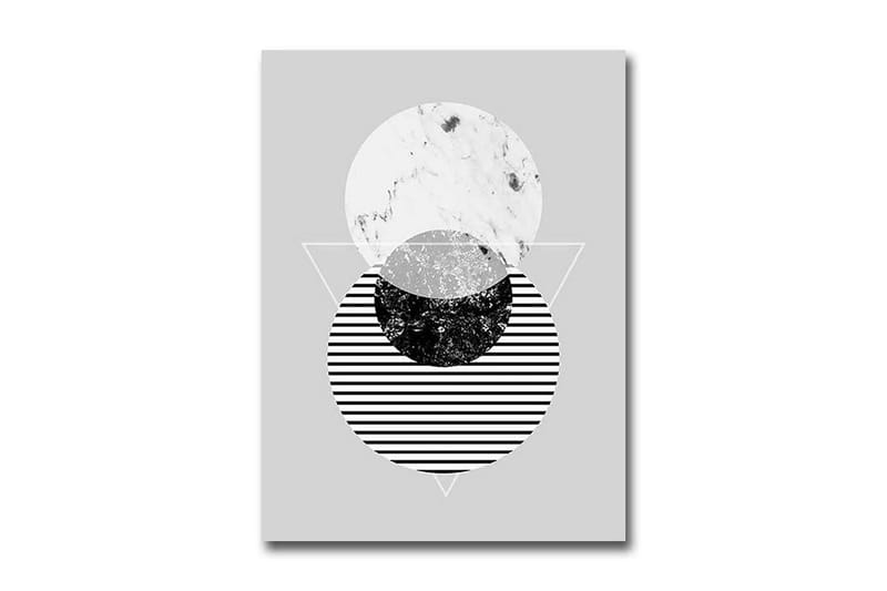 Dekorativ Canvasmålning, Flerfärgad