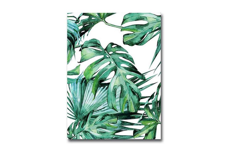 Dekorativ Canvasmålning, Flerfärgad