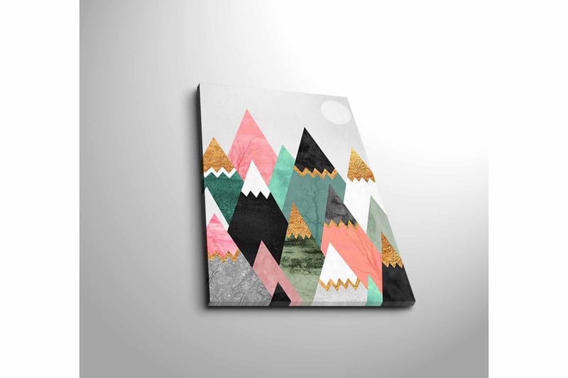 Dekorativ Canvasmålning - Flerfärgad - Inredning - Tavlor & konst - Canvastavlor