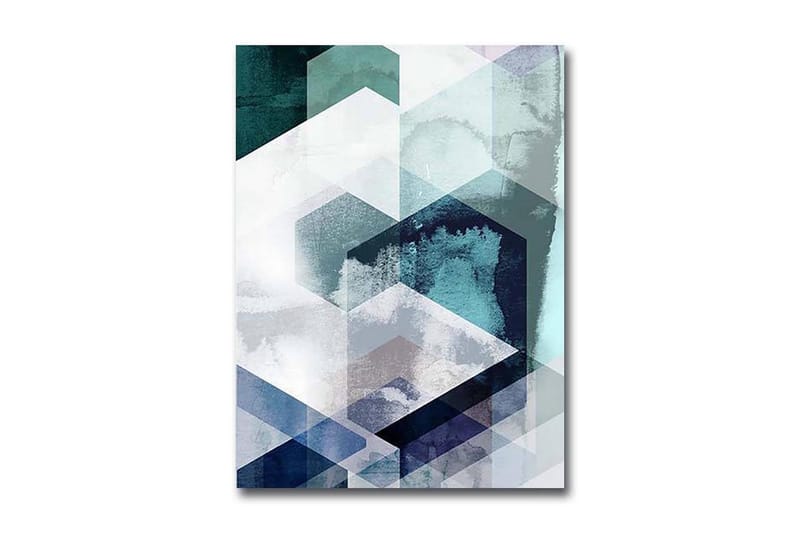 Dekorativ Canvasmålning, Flerfärgad