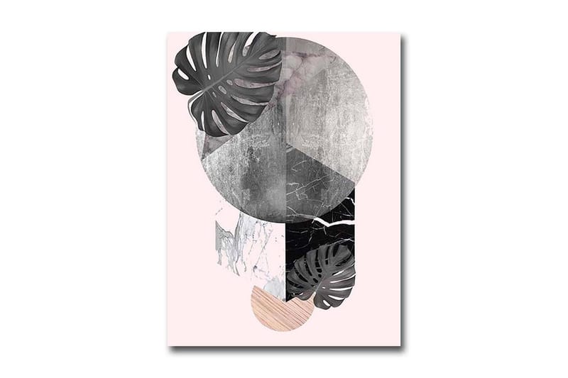 Dekorativ Canvasmålning, Flerfärgad