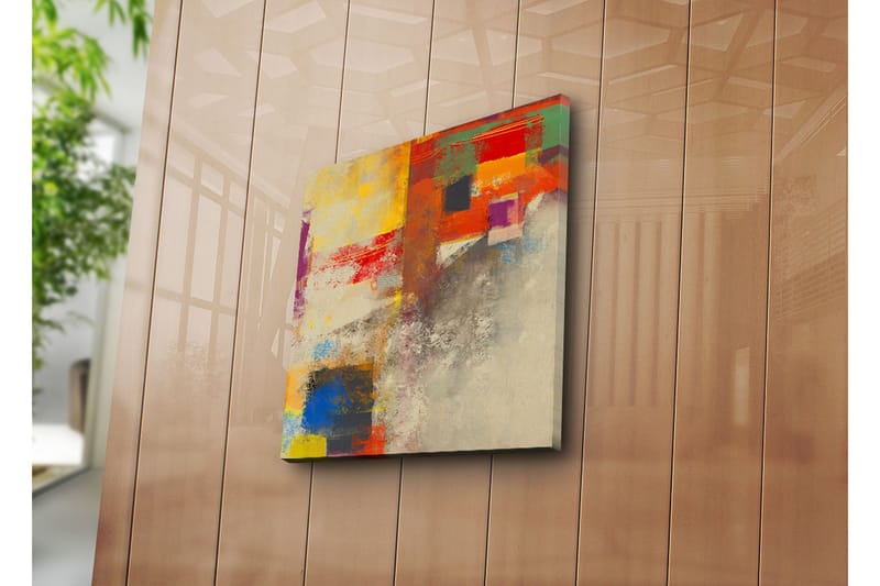 Dekorativ Canvasmålning - Flerfärgad - Inredning - Tavlor & konst - Canvastavlor