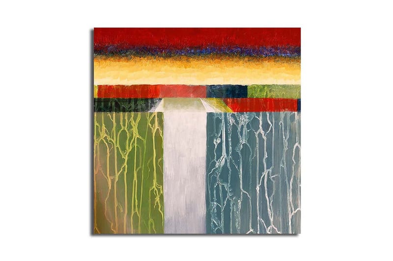 Dekorativ Canvasmålning, Flerfärgad