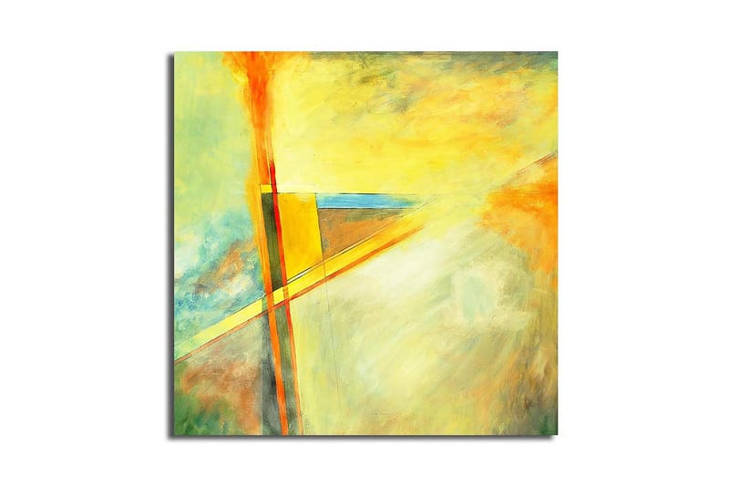 Dekorativ Canvasmålning, Flerfärgad