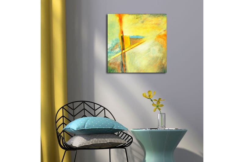 Dekorativ Canvasmålning - Flerfärgad - Inredning - Tavlor & konst - Canvastavlor