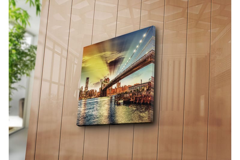 Dekorativ Canvasmålning - Flerfärgad - Inredning - Tavlor & konst - Canvastavlor