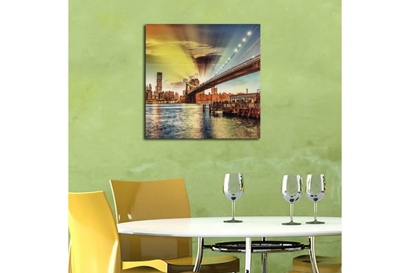 Dekorativ Canvasmålning - Flerfärgad - Inredning - Tavlor & konst - Canvastavlor