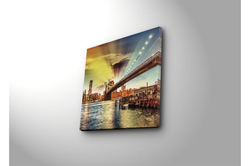 Dekorativ Canvasmålning - Flerfärgad - Inredning - Tavlor & konst - Canvastavlor