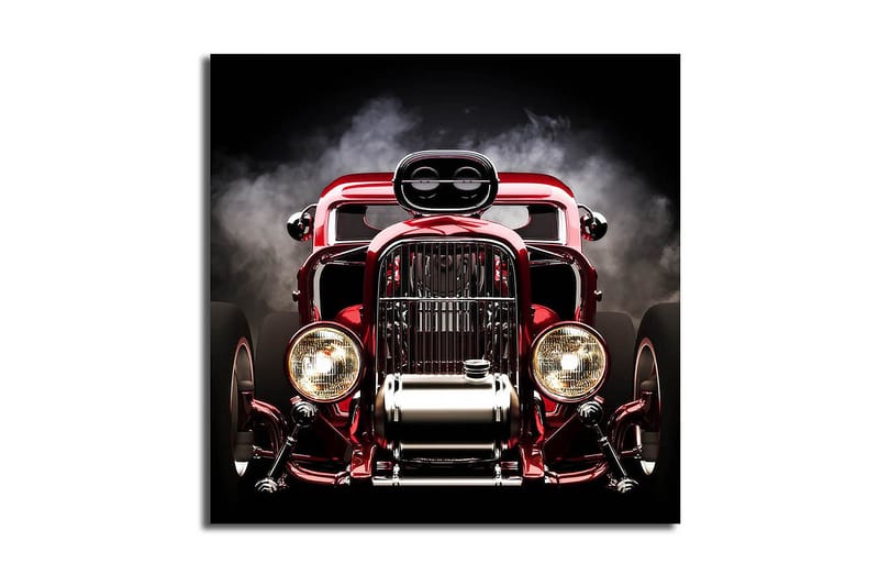 Dekorativ Canvasmålning, Flerfärgad