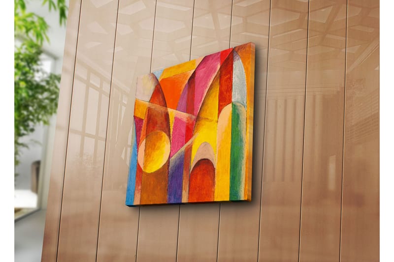 Dekorativ Canvasmålning - Flerfärgad - Inredning - Tavlor & konst - Canvastavlor