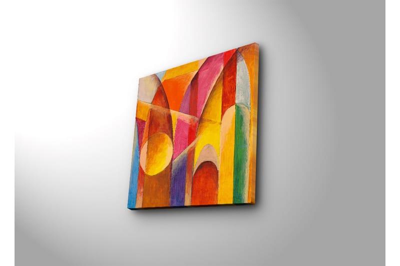 Dekorativ Canvasmålning - Flerfärgad - Inredning - Tavlor & konst - Canvastavlor