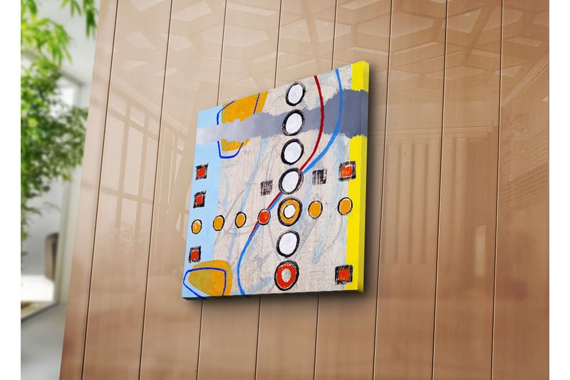 Dekorativ Canvasmålning - Flerfärgad - Inredning - Tavlor & konst - Canvastavlor