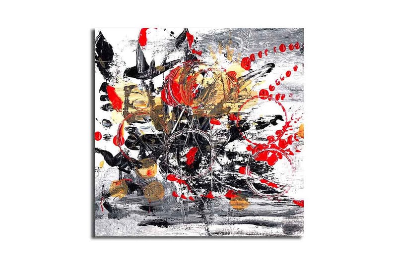 Dekorativ Canvasmålning, Flerfärgad