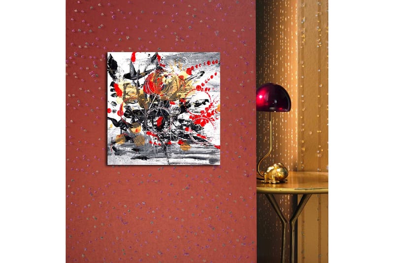 Dekorativ Canvasmålning - Flerfärgad - Inredning - Tavlor & konst - Canvastavlor