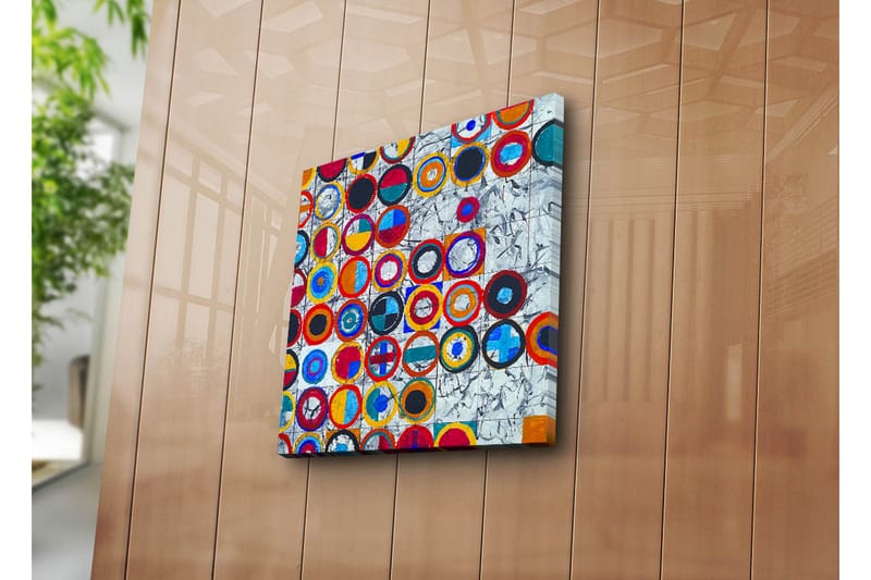 Dekorativ Canvasmålning - Flerfärgad - Inredning - Tavlor & konst - Canvastavlor