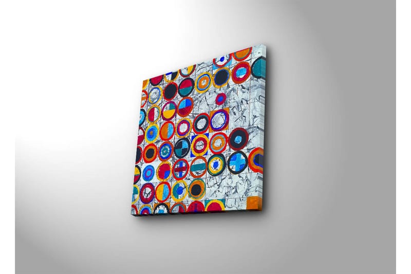 Dekorativ Canvasmålning - Flerfärgad - Inredning - Tavlor & konst - Canvastavlor