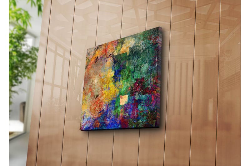 Dekorativ Canvasmålning - Flerfärgad - Inredning - Tavlor & konst - Canvastavlor