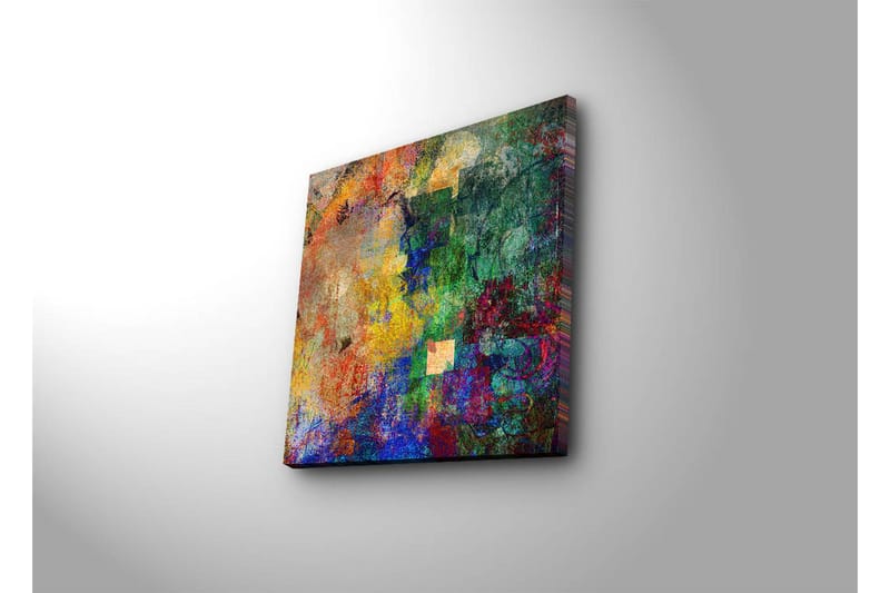 Dekorativ Canvasmålning - Flerfärgad - Inredning - Tavlor & konst - Canvastavlor