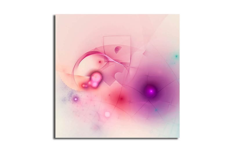 Dekorativ Canvasmålning, Flerfärgad