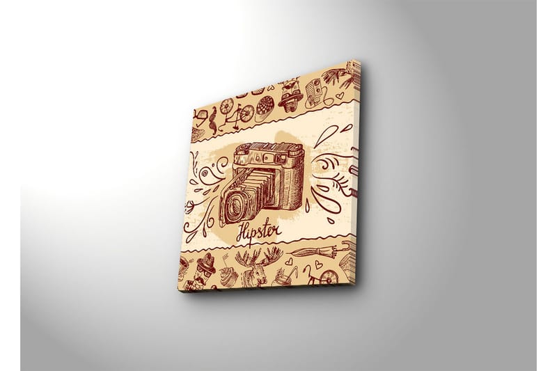 Dekorativ Canvasmålning - Flerfärgad - Inredning - Tavlor & konst - Canvastavlor