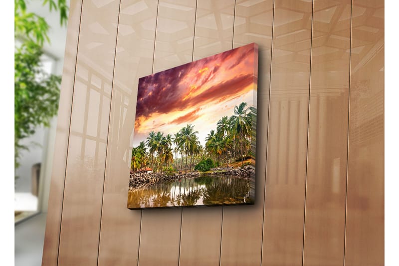 Dekorativ Canvasmålning - Flerfärgad - Inredning - Tavlor & konst - Canvastavlor