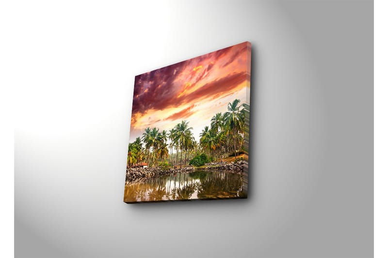 Dekorativ Canvasmålning - Flerfärgad - Inredning - Tavlor & konst - Canvastavlor