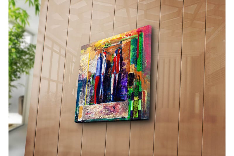 Dekorativ Canvasmålning - Flerfärgad - Inredning - Tavlor & konst - Canvastavlor