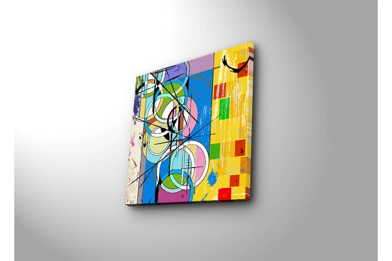 Dekorativ Canvasmålning - Flerfärgad - Inredning - Tavlor & konst - Canvastavlor