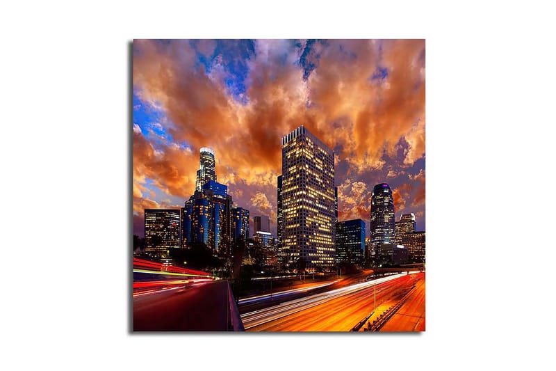 Dekorativ Canvasmålning, Flerfärgad