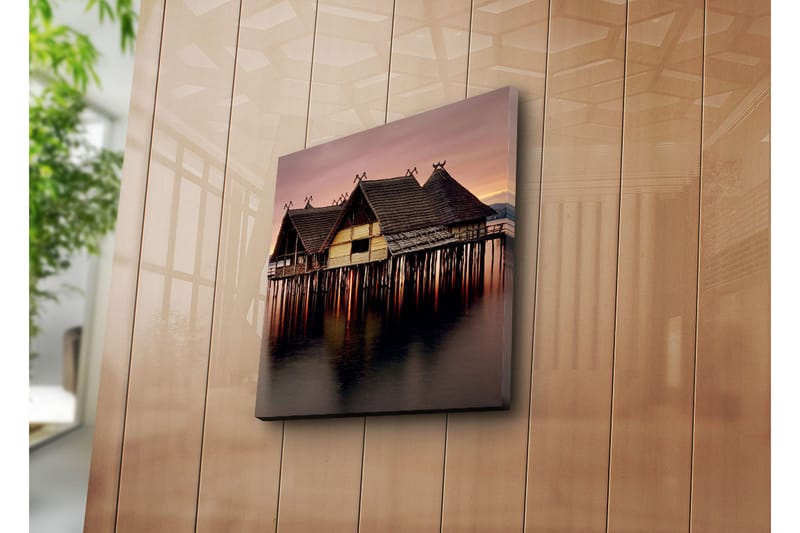 Dekorativ Canvasmålning - Flerfärgad - Inredning - Tavlor & konst - Canvastavlor