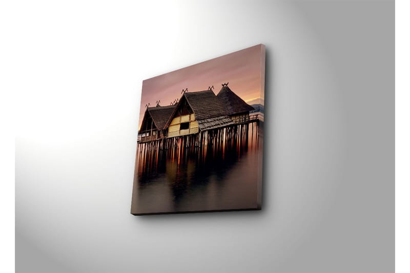 Dekorativ Canvasmålning - Flerfärgad - Inredning - Tavlor & konst - Canvastavlor