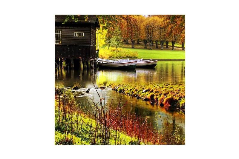 Dekorativ Canvasmålning, Flerfärgad