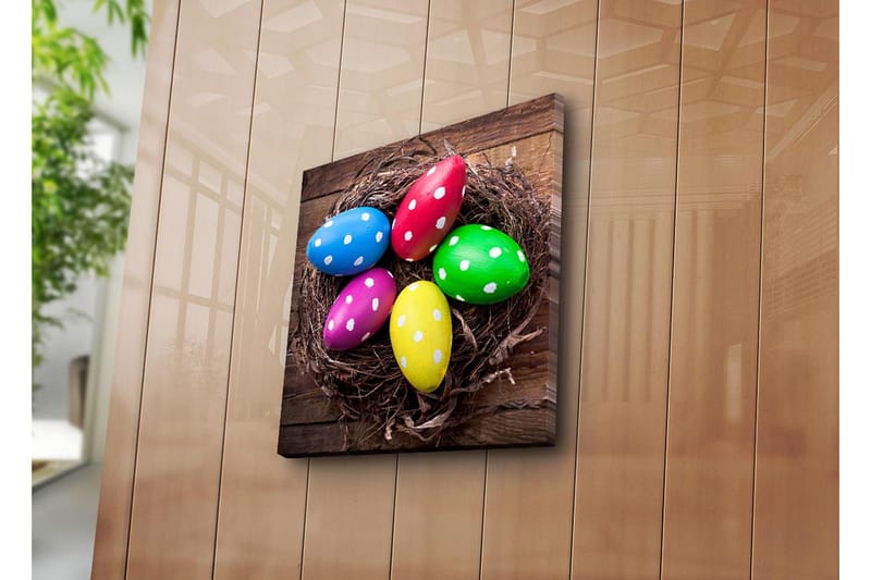 Dekorativ Canvasmålning - Flerfärgad - Inredning - Tavlor & konst - Canvastavlor