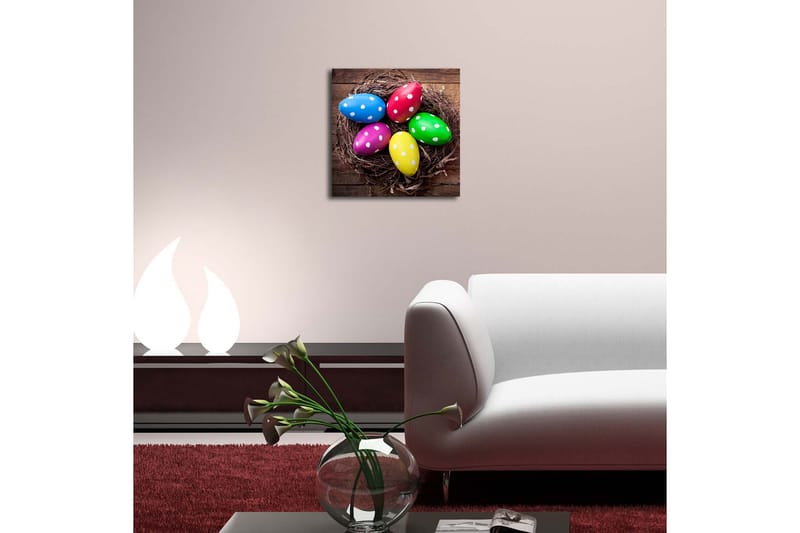 Dekorativ Canvasmålning - Flerfärgad - Inredning - Tavlor & konst - Canvastavlor