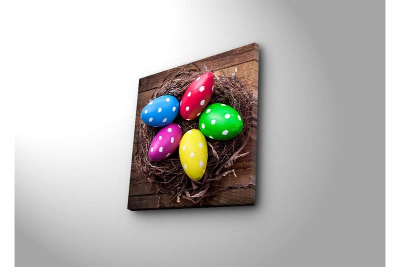 Dekorativ Canvasmålning - Flerfärgad - Inredning - Tavlor & konst - Canvastavlor