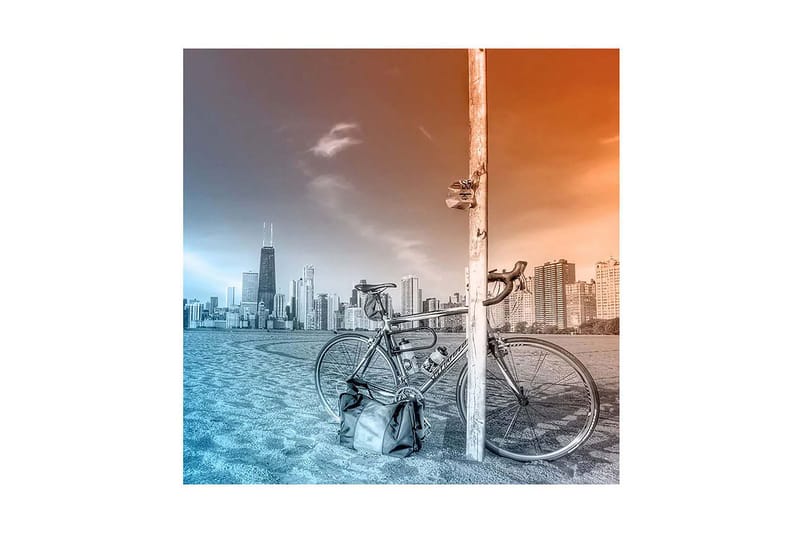 Dekorativ Canvasmålning, Flerfärgad