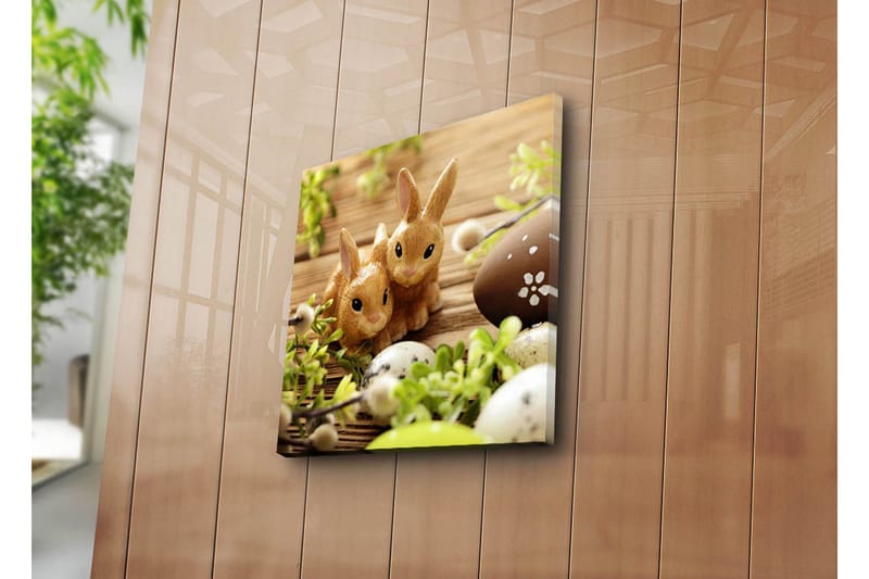 Dekorativ Canvasmålning, Flerfärgad