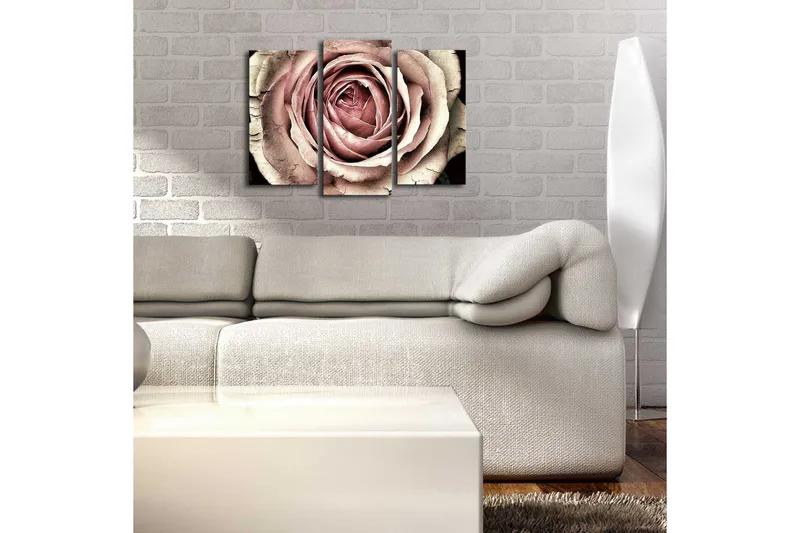 Dekorativ Canvasmålning LED-belysning 3 Delar - Flerfärgad - Inredning - Tavlor & konst - Canvastavlor