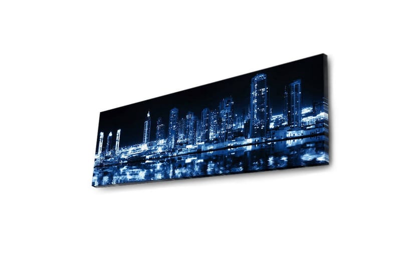 Dekorativ Canvasmålning LED-belysning - Flerfärgad - Inredning - Tavlor & konst - Canvastavlor