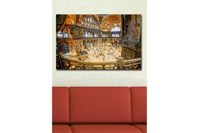 Dekorativ Canvasmålning LED-belysning - Flerfärgad - Inredning - Tavlor & konst - Canvastavlor