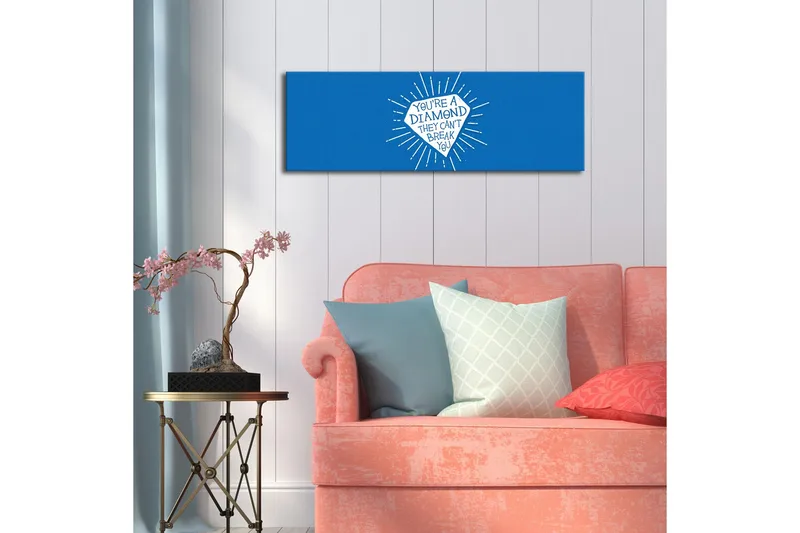 Dekorativ Canvasmålning LED-belysning - Flerfärgad - Inredning - Tavlor & konst - Canvastavlor